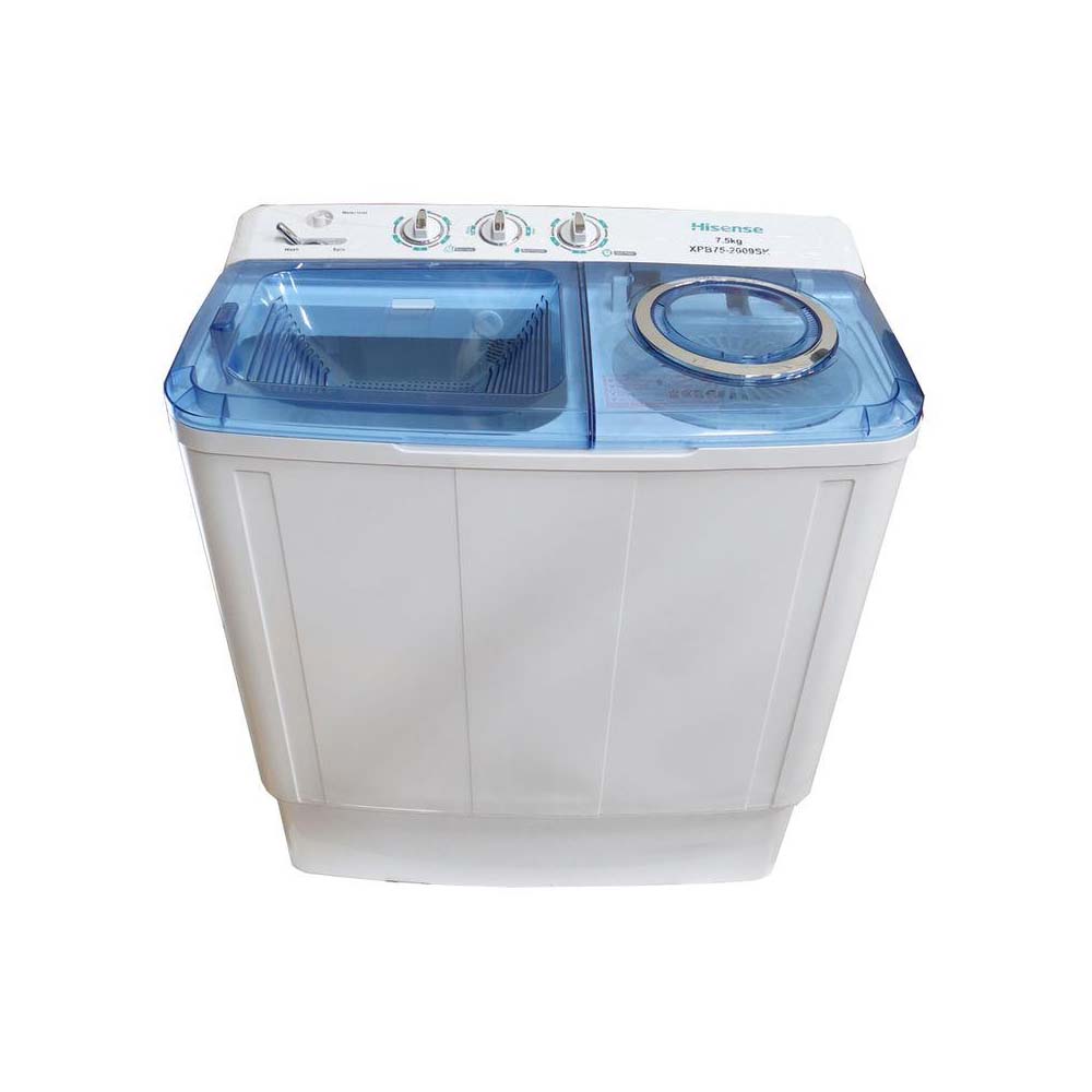 Hisense WSQB753W 7.5Kg Twin Tub Washing Machine Hisense WSQB753W 7.5Kg Twin Tub Washing Machine