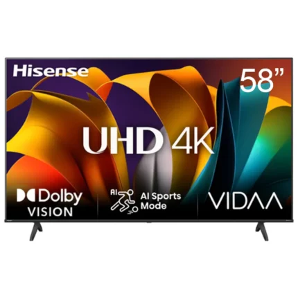 Hisense 58" A6N (2025) UHD 4K VIDAA Smart TV - 58A6N